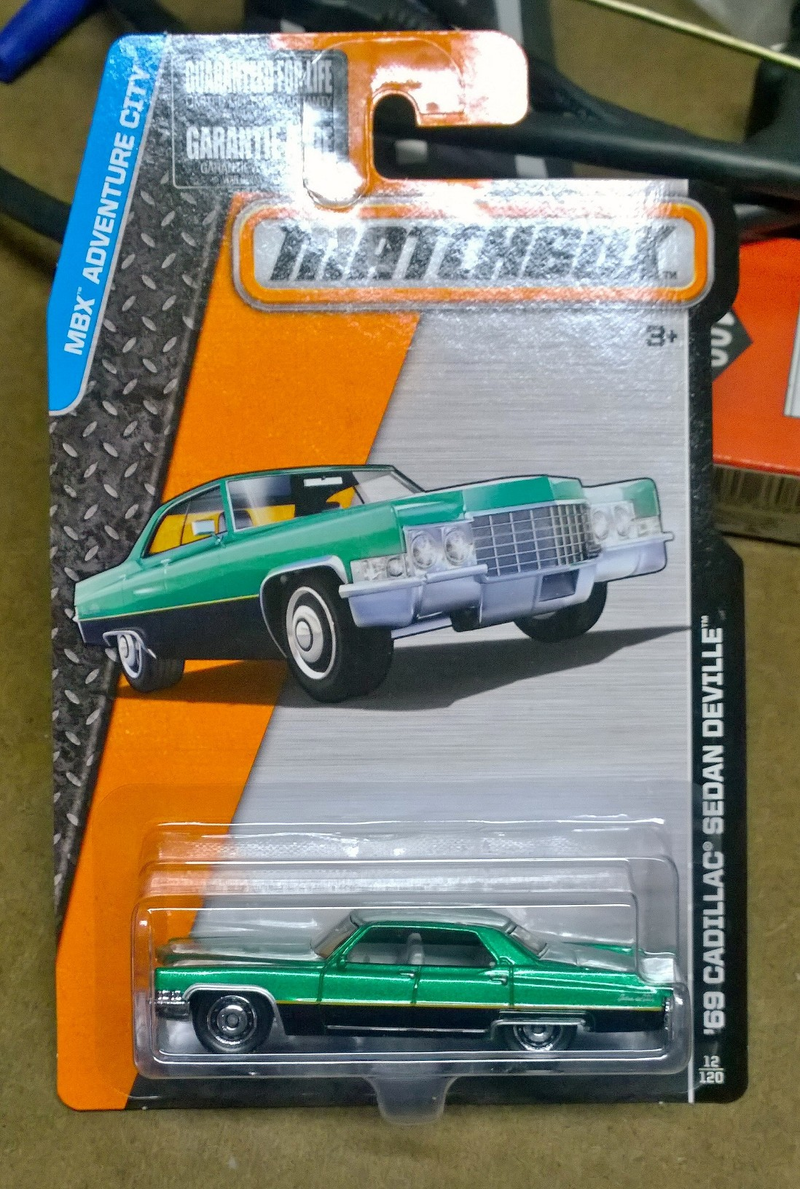 Illustration for article titled Simple CUSTOM Matchbox 69 Caddy sedan!!